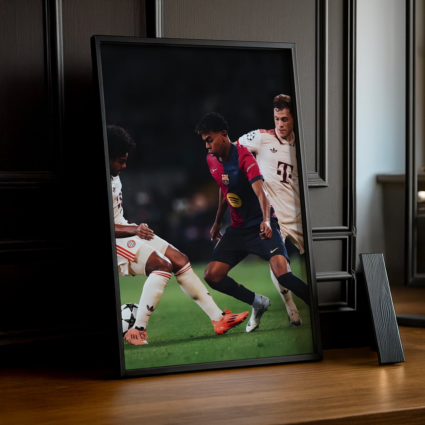 Cadre photo de Lamine Yamal vs Bayern Munich