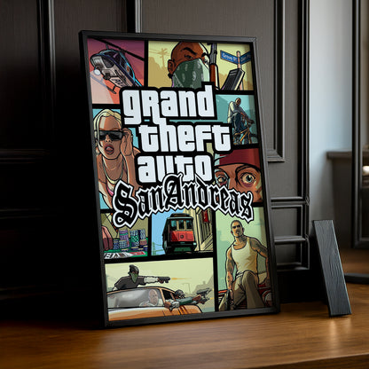 Poster Grand Theft Auto - San Andreas