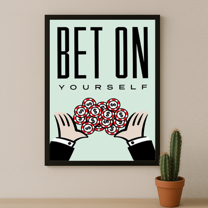 Monopoly Bet On Yourself - Cadre photo