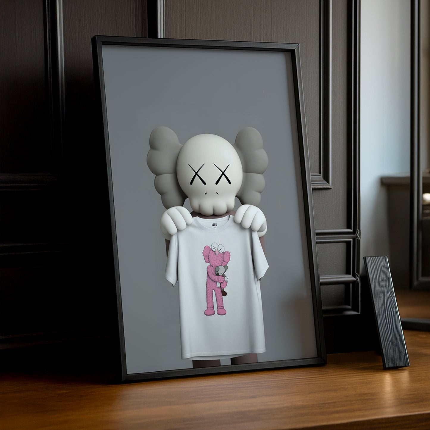 Poster Kaws t-shirt