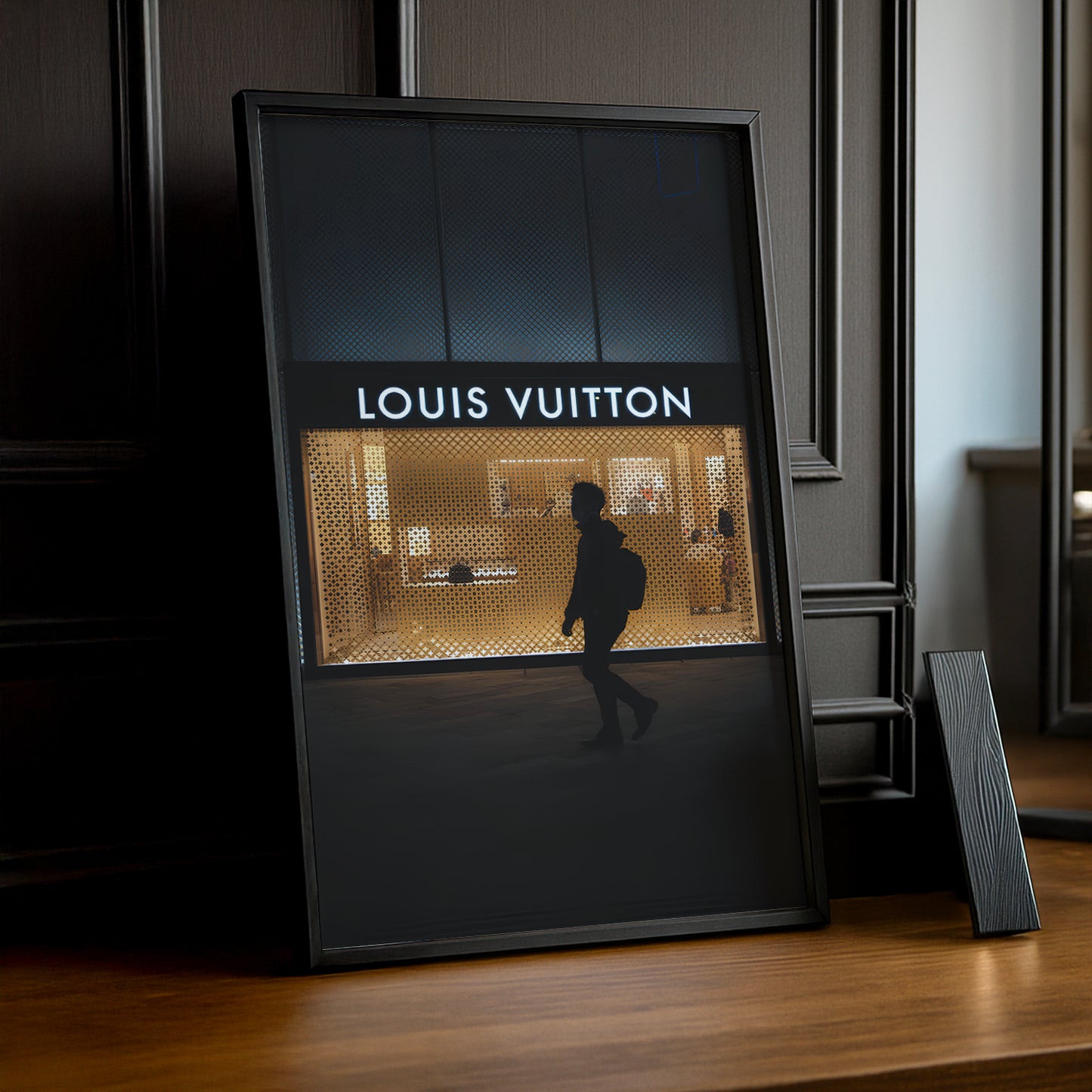 Cadre photo Louis Vuitton by night