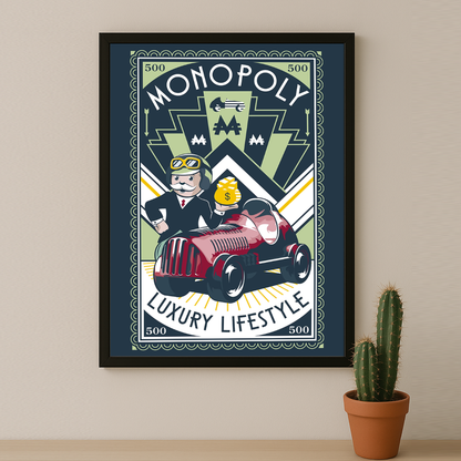 Monopoly Luxury Lifestyle - Poster
