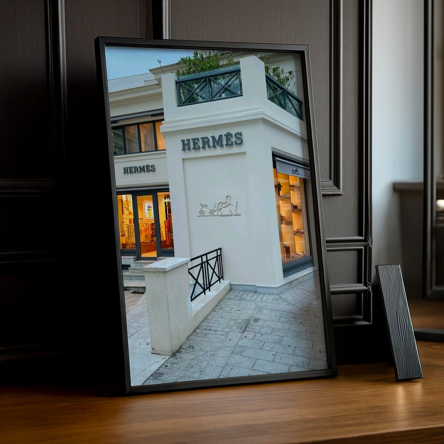 Cadre photo Hermès - Grey