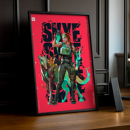 Cadre Photo Valorant - Skye