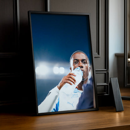 Poster encadrée Olympique de Marseille