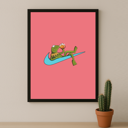 Poster Nike logo art