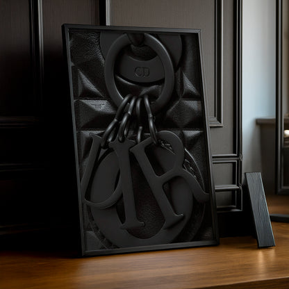 Cadre photo Christian Dior - Full Black