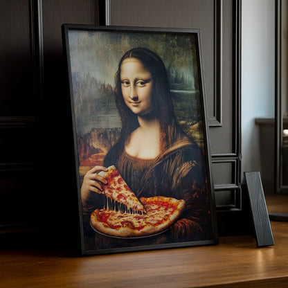 Cadre Photo Mona Lisa - Pizza