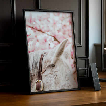 Cadre photo Équitation - Cheval Aesthetic Pink