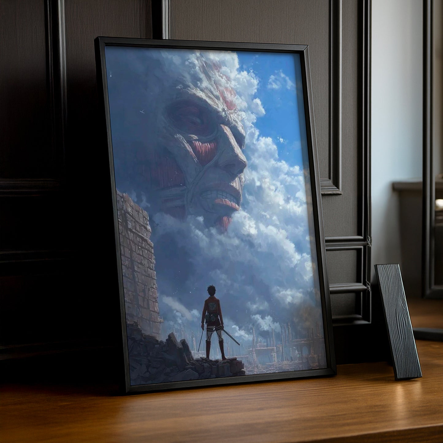 Cadre Photo Attack On Titan - Epic Scene