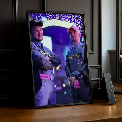 Cadre photo Gotaga x Squeezie