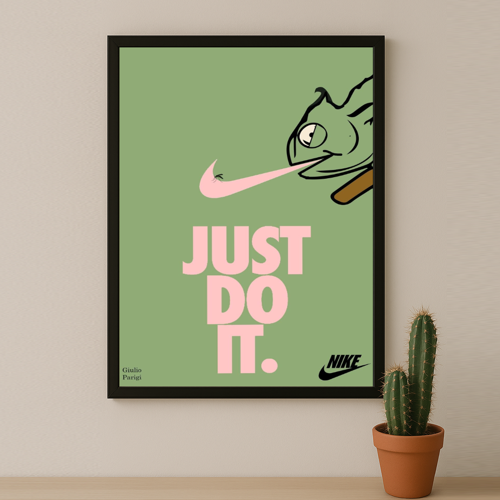Poster Nike Just do It Grenouille