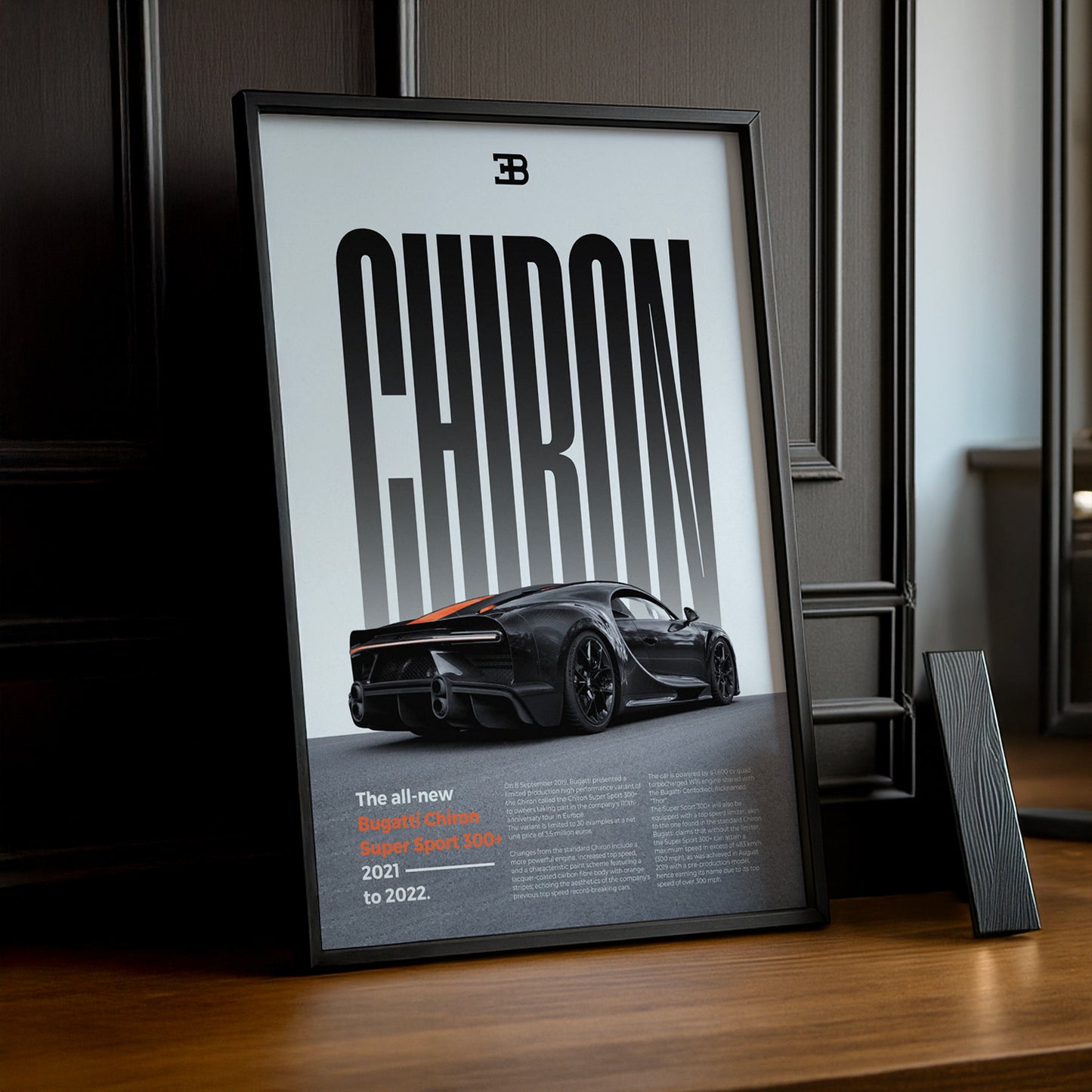 Poster Voitures - Bugatti Chiron Super Sport