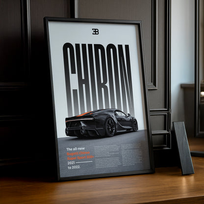 Poster Voitures - Bugatti Chiron Super Sport
