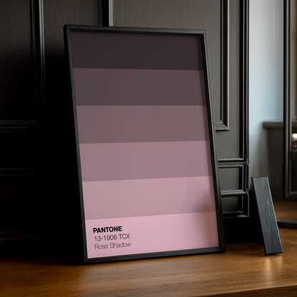 Cadre Photo Pantone Dégradé - Rose Shadow