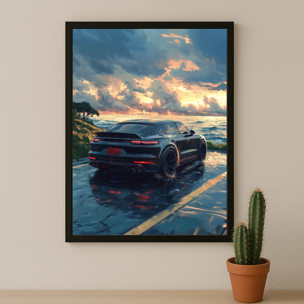 Porsche Cayenne - Poster