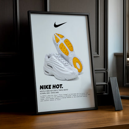 Cadre photo Nocta x Nike Hot Step 2 Triple White