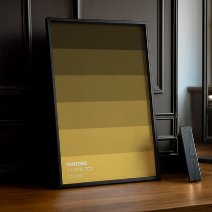 Cadre Photo Pantone Dégradé - Mimosa