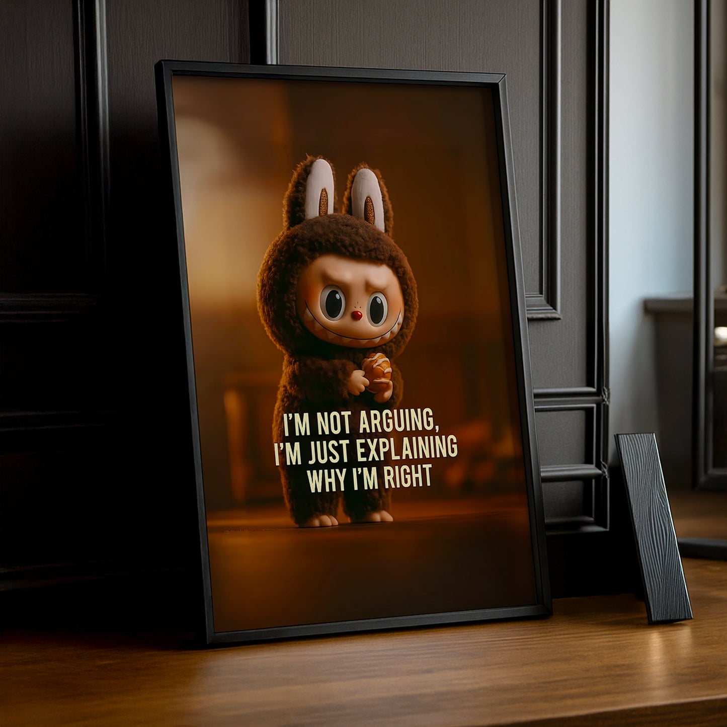 Poster Labubu - I'm not arguing, i'm just explaining why i'm right