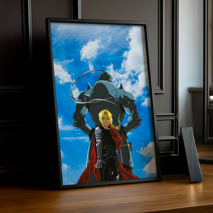 Cadre Photo Full Metal Alchemist - Edward x Alphonse