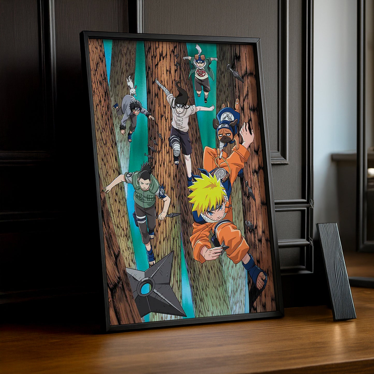 Cadre Photo Naruto - Team 7 Training