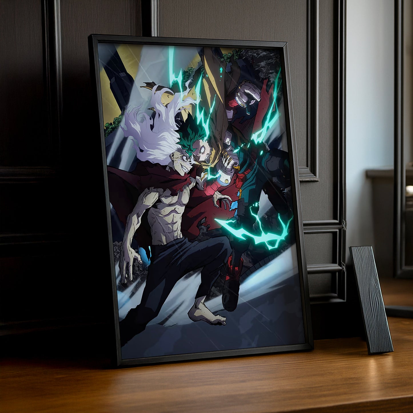 Cadre Photo My Hero Academia - Deku Fighting