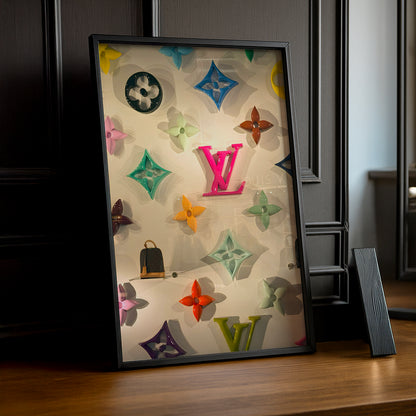 Cadre photo Louis Vuitton - Monogram Wall