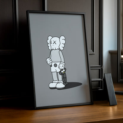 Cadre photo Kaws Pyjama