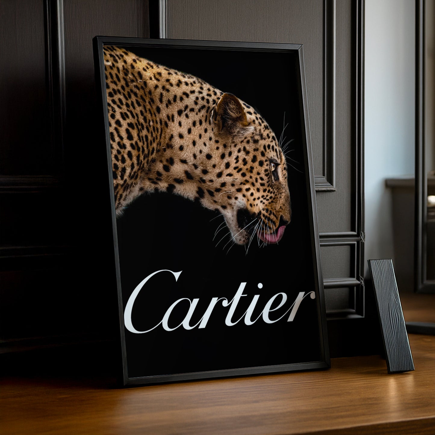 Cadre photo Cartier Tigre