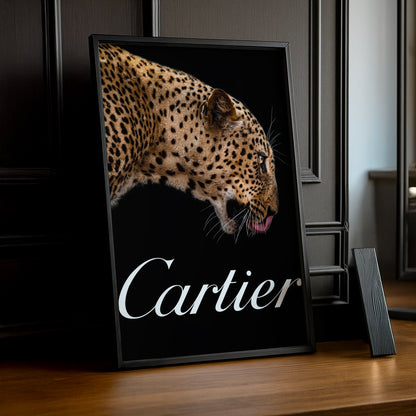Cadre photo Cartier Tigre