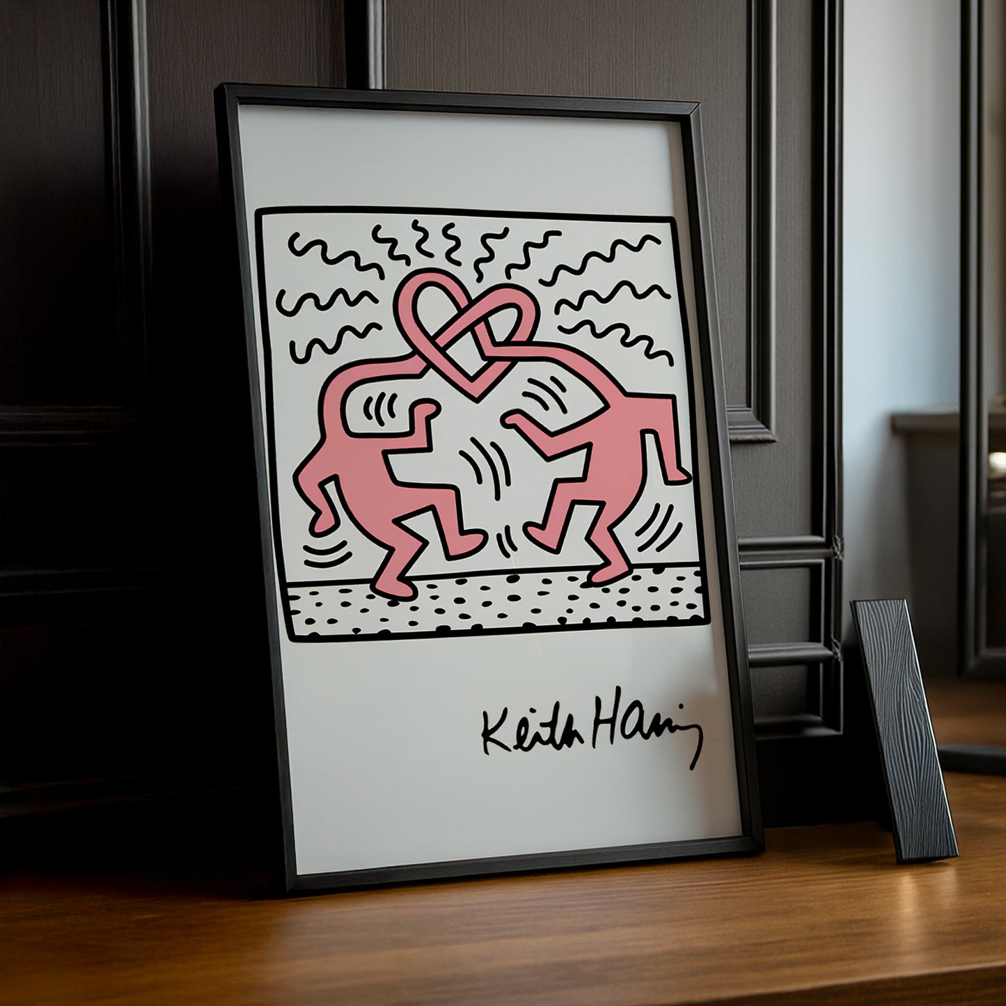Cadre photo Keith Haring