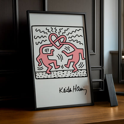 Cadre photo Keith Haring