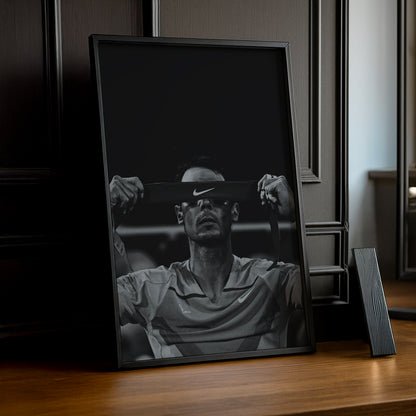 Poster Photo Tennis - Rafael Nadal Bandeau Nike