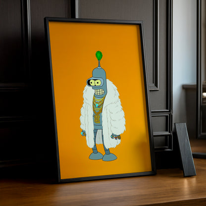 Cadre Photo Futurama - Bender Bling-Bling