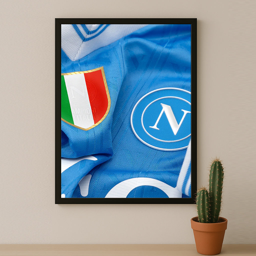 Poster Maillot Football - Napoli Kit 25-26