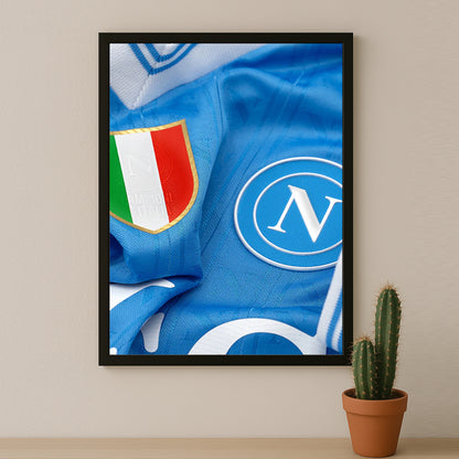 Poster Maillot Football - Napoli Kit 25-26