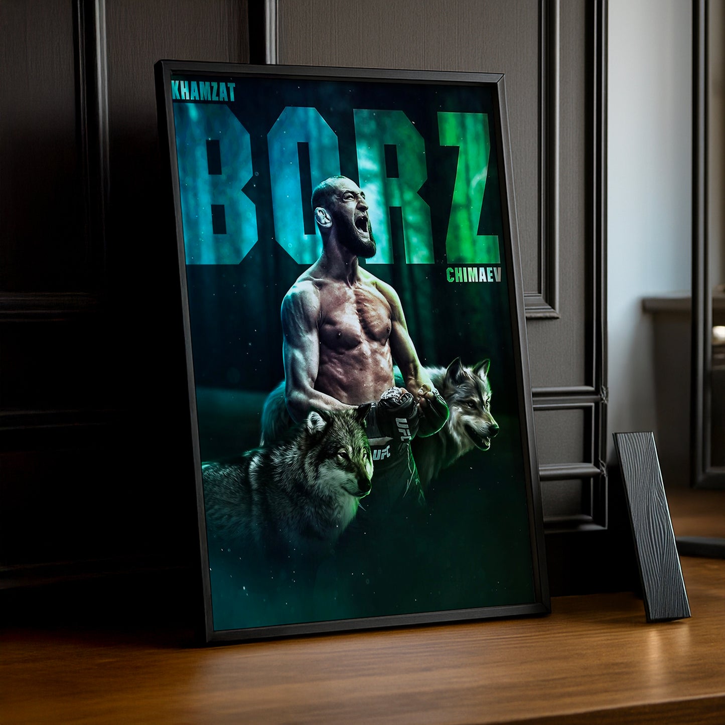 Cadre photo Khamzat Chimaev Borz UFC