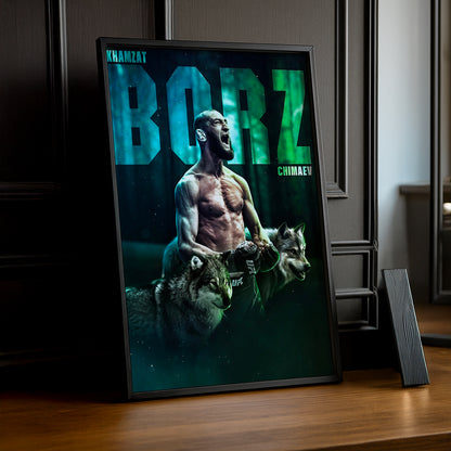 Cadre photo Khamzat Chimaev Borz UFC