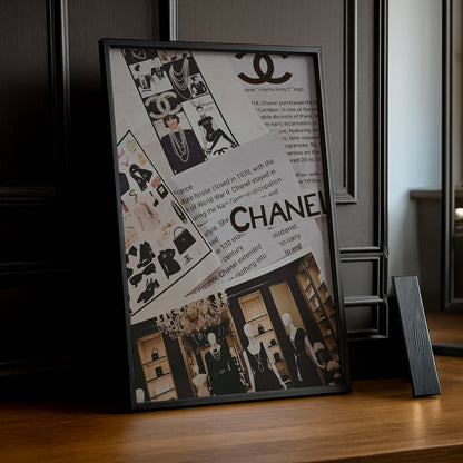 Poster Photo Chanel - Journal