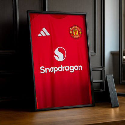 Manchester United 2025 Trikot-Fotorahmen