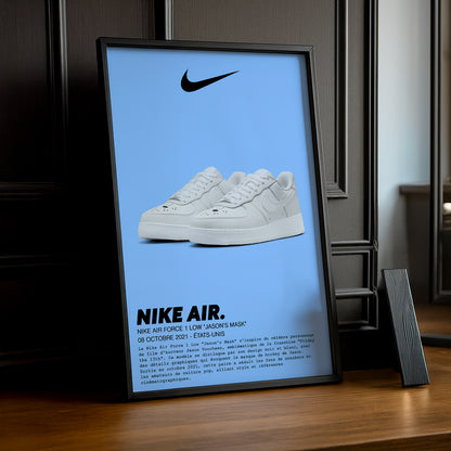 Nike Air Force 1 Low Jason's Mask Fotorahmen 