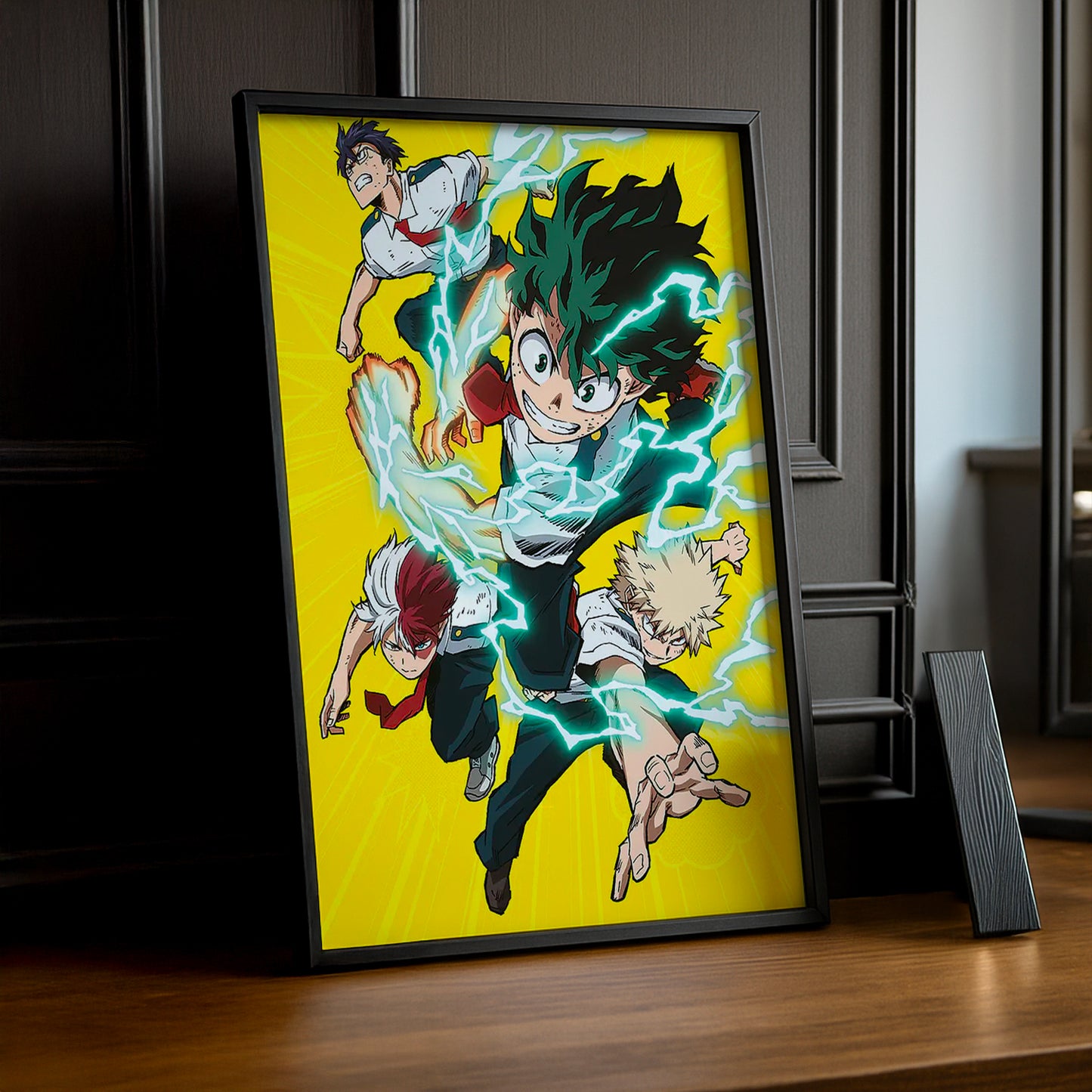 Cadre Photo My Hero Academia - Yellow Team