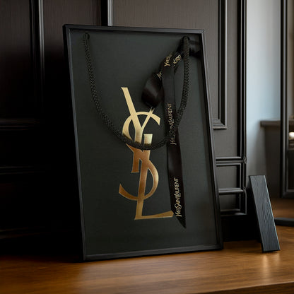 Cadre photo Yves Saint Laurent - Sac Gold