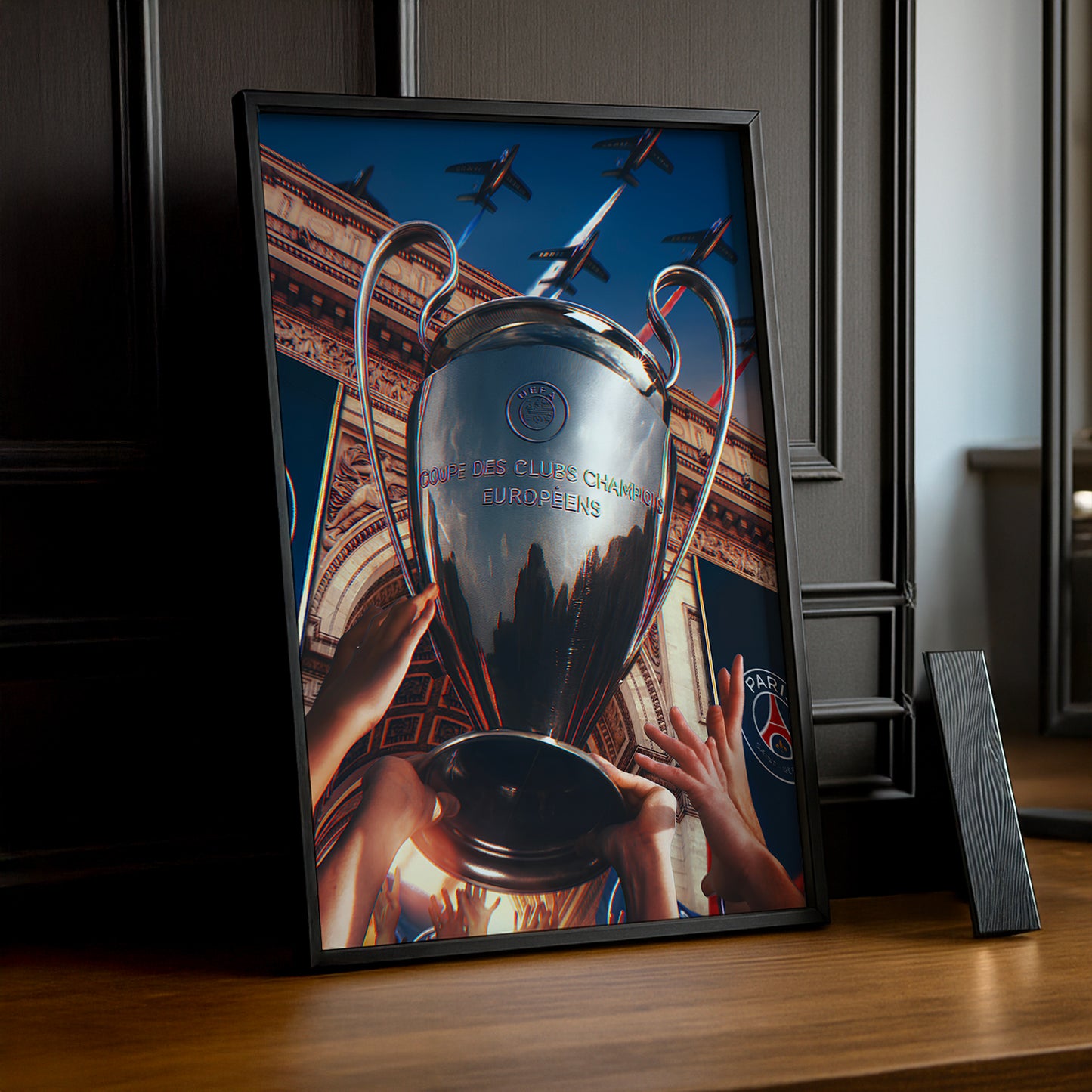 Cadre photo Paris Saint-Germain Ligue des champions