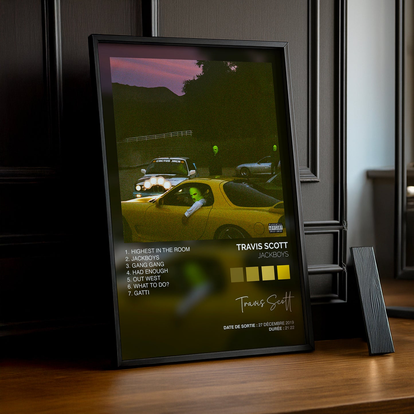 Poster Travis Scott - Album Jackboys