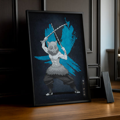 Cadre Photo Demon Slayer - Inosuke Hashibira