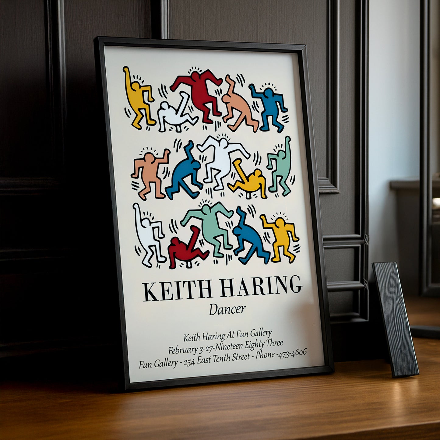 Cadre Photo Keith Haring - Dancer