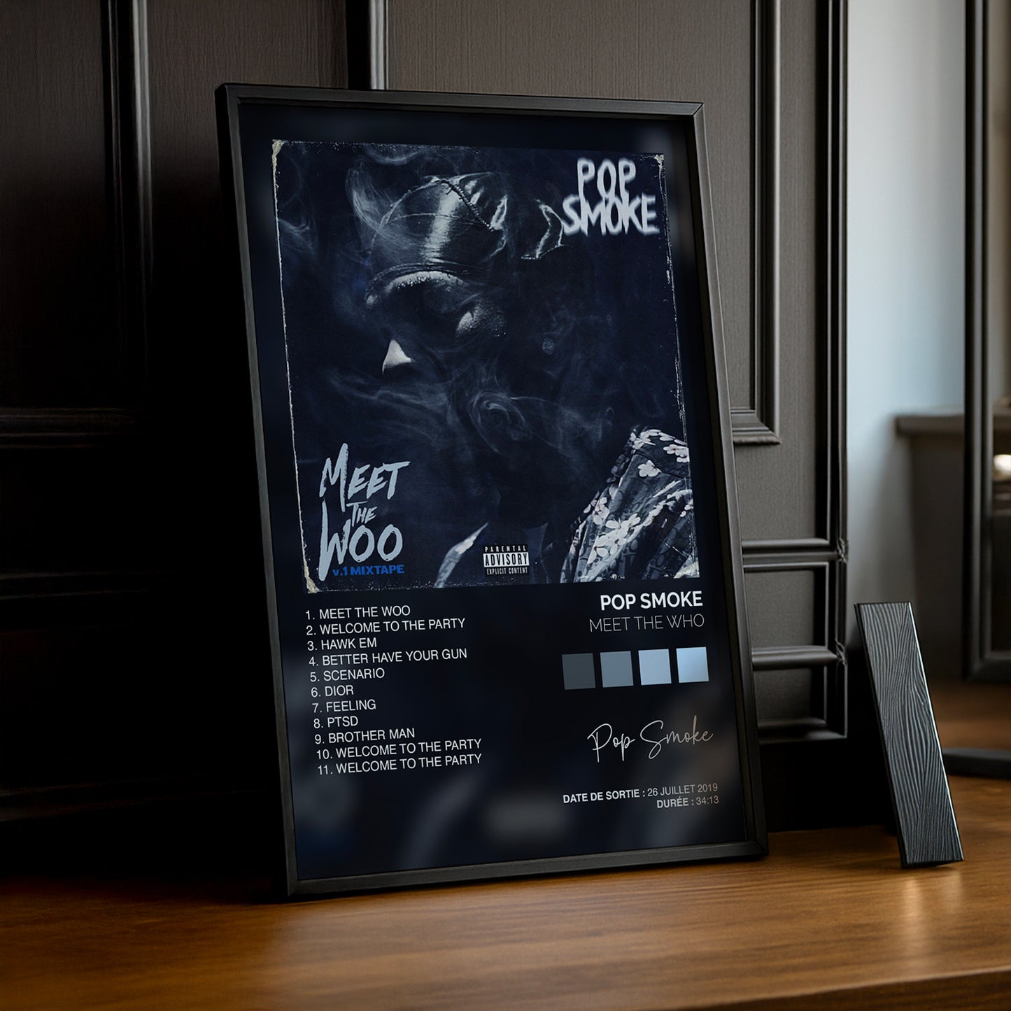 Poster Pop Smoke - Album Meet The Who