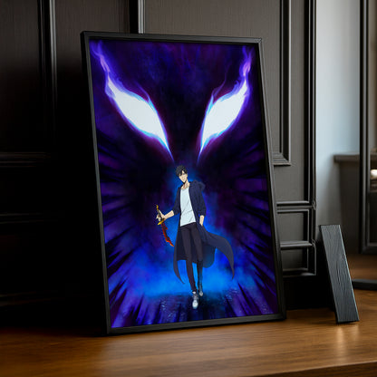 Cadre Photo Solo Leveling - Sung JinWoo Shadow Monarch