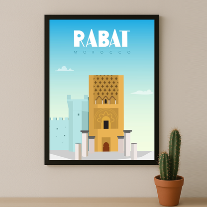 Rabat Maroc - Cadre photo